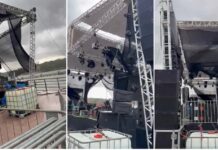 Os shows regionais que ocorreriam no Parque das Águas, das 16h às 22h, foram adiados por questões de segurança