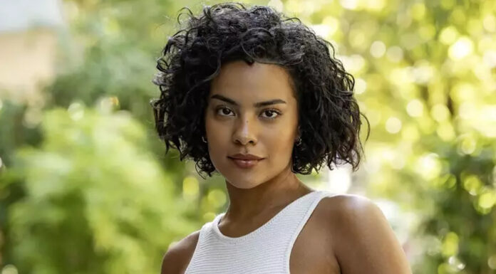 Bella Campos mostra autocuidado antes de gravar de cena de casamento: ‘Vale Tudo’