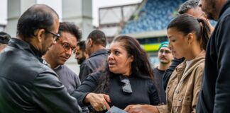 Equipes da produção do show do Guns N’ Roses realizam visita técnica em Cuiabá