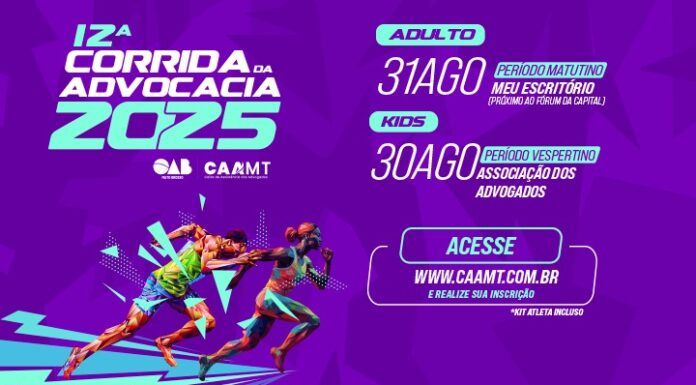 Inscrições abertas para a Corrida da Advocacia 2025
