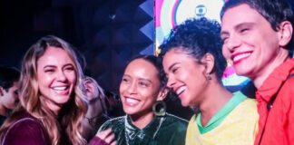 Paolla Oliveira exibe momentos de diversão com colegas de Vale Tudo: ‘Dias perfeitos’