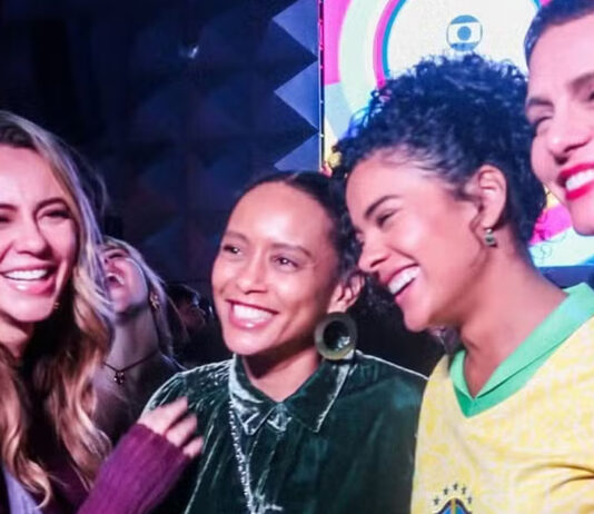 Paolla Oliveira exibe momentos de diversão com colegas de Vale Tudo: ‘Dias perfeitos’