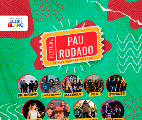 2º Festival Pau Rodado rola final de semana em Várzea Grande
