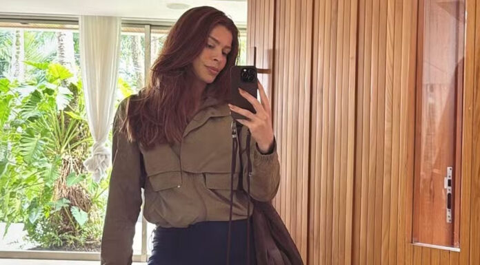 Grazi Massafera exibe boa forma pós-treino e fala sobre mudança na alimentação