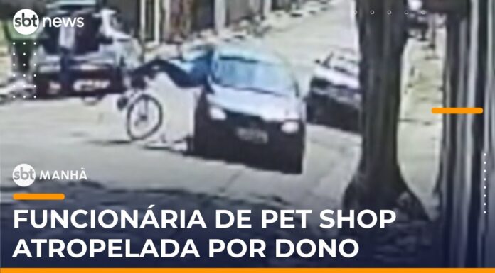 Veja Vídeo – Funcionária de pet shop é atropelada durante busca por cachorro em SP; veja