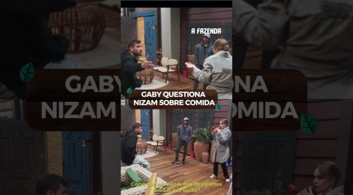 Veja Vídeo – E o tal assunto sobre a divisão de alimentos continua…😥 #AFazenda #shorts