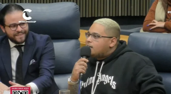 Veja Vídeo – MC Ryan canta música sobre Cracolândia na CPI dos Pancadões; veja
