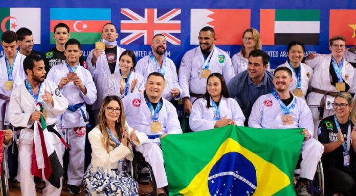 Embaixadora Mundial de Parajiu-jitsu, Virginia Mendes leva paratletas de MT ao cenário internacional