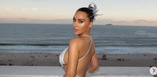 Kim Kardashian visita Cristo Redentor durante passagem pelo Rio: ‘in Brazil 🇧🇷’