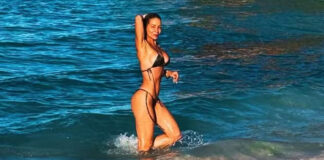 Danielle Winits curte Réveillon em St. Barths ao lado do filho Noah: ‘Paraíso’