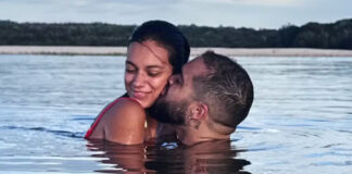 Alane Dias celebra virada do ano ao lado de Francisco Gil e da enteada: ‘Alter do Chão’