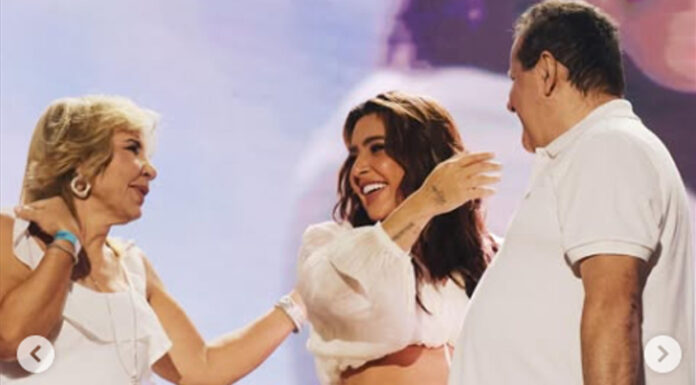 Lauana Prado anuncia gravidez e emociona público em show no Rio: ‘Presença dos pais’