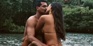 Mell Muzzillo aproveita pausa em Três Graças para viagem com Marcello Melo Jr