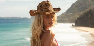 Yasmin Brunet exibe boa forma em praia de Fernando de Noronha: ‘Noronha te amo’