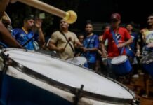 Ensaios de escolas e blocos carnavalescos são opções de lazer em diferentes bairros de Cuiabá