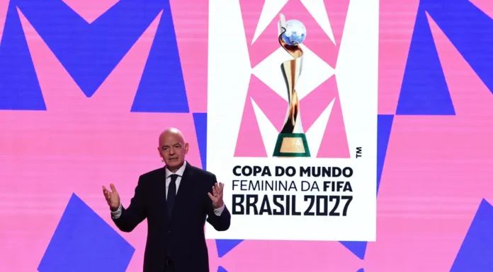 Fifa lança marca da Copa Feminina 2027 em evento no Rio de Janeiro