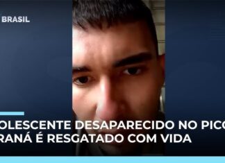 Jovem de 19 anos desaparecido no Pico Paraná é encontrado vivo após 5 dias