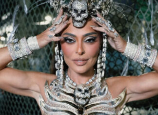 Unidos do Viradouro celebra volta de Juliana Paes à avenida: ‘Pra cima, Ciça! ‘