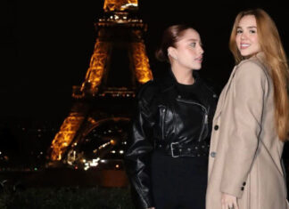 Júlia Ribeiro curte viagem romântica em Paris com esposa Mari: ‘Lugar mágico’