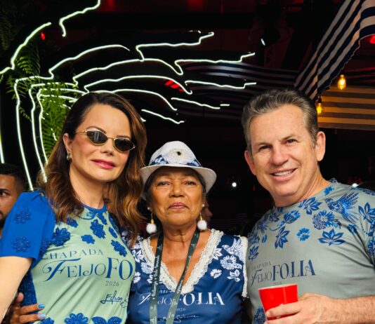 Virginia Mendes prestigia o Chapada Feijofolia