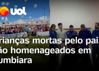 Veja Vídeo – Filhos mortos pelo pai são homenageados em aula de jiu-jitsu e em escola de futebol