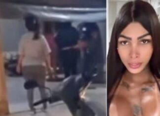 Travesti é flagrada com homem casado e vídeo viraliza em MT; VEJA VÍDEO