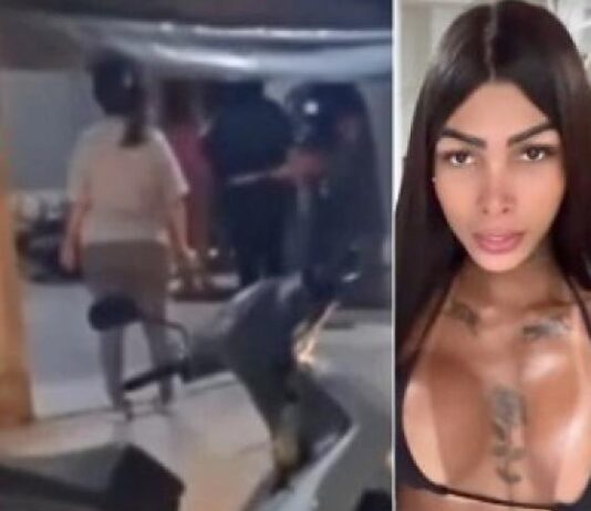 Travesti é flagrada com homem casado e vídeo viraliza em MT; VEJA VÍDEO