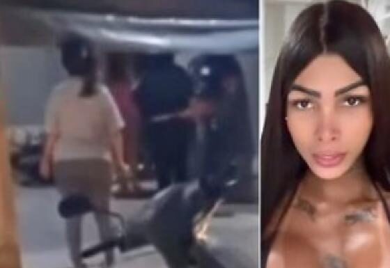 Travesti é flagrada com homem casado e vídeo viraliza em MT; VEJA VÍDEO
