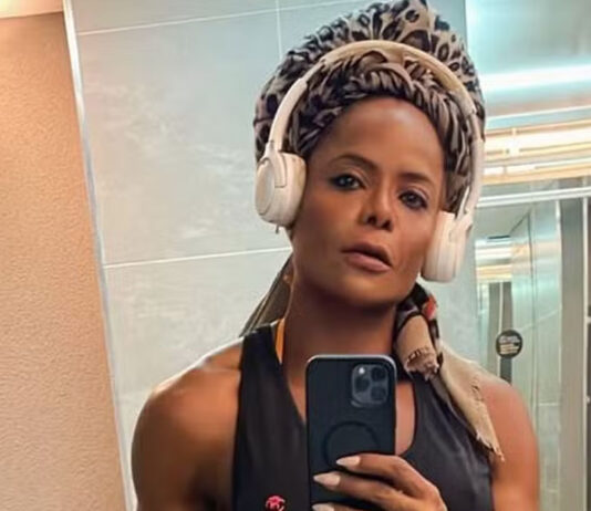 Adriana Bombom se mantem firme após queda de bicicleta em Ipanema: ‘Não parar’