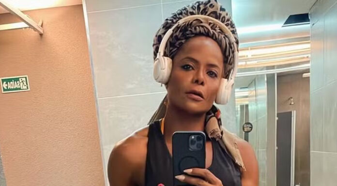 Adriana Bombom se mantem firme após queda de bicicleta em Ipanema: ‘Não parar’