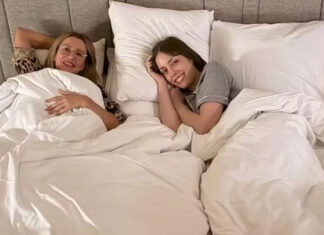 Fabiana Justus dorme na companhia de Ana Paula Siebert após susto na madrugada