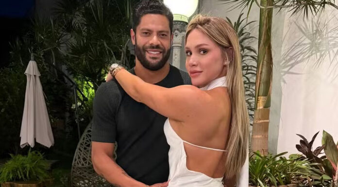 Hulk curte noite romântica com Camila Sousa em Belo Horizonte e se declara