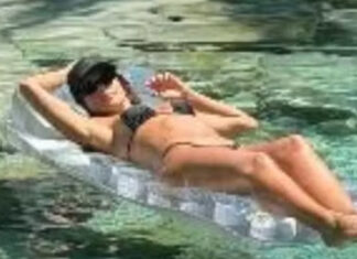 Vera Viel curte dia de descanso em ‘praia’ de sua mansão em Alphaville: ‘Um paraíso’