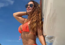 Viviane Araujo exibe boa forma em passeio de barco e recebe elogios: ‘Patrimônio’