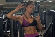 Grazi Massafera exibe abdômen trincado em treino antes de gravação de novela: ‘Pago!’