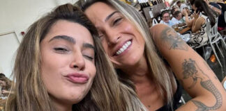 Lauana Prado aproveita férias em Orlando para preparar enxoval do primeiro filho