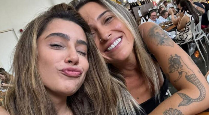 Lauana Prado aproveita férias em Orlando para preparar enxoval do primeiro filho