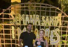 Gabriel Reinaldo e Daiane Machado Costa curtindo o romance no Caribe brasileiro de São Miguel dos Milagres Daiane Machado Costa