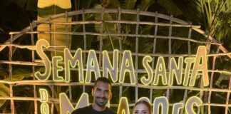 Gabriel Metelo e Daiane Machado Costa curtindo o romance no Caribe brasileiro de São Miguel dos Milagres Daiane Machado Costa