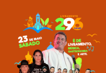 NOSSA SENHORA DO LIVRAMENTO CELEBRA 296 ANOS COM GRANDES SHOWS NACIONAIS