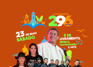 NOSSA SENHORA DO LIVRAMENTO CELEBRA 296 ANOS COM GRANDES SHOWS NACIONAIS