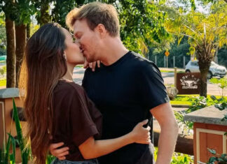 Gabi Luthai celebra quase 13 anos de relação com Teodoro Teló: ‘Sabor especial’