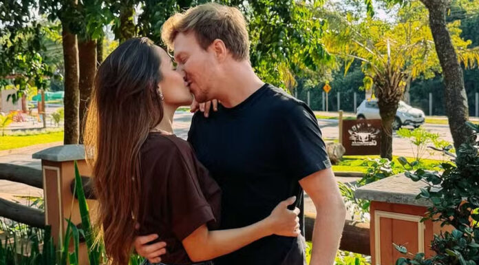 Gabi Luthai celebra quase 13 anos de relação com Teodoro Teló: ‘Sabor especial’