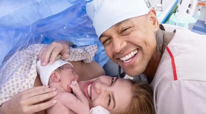 Lore Improta e Léo Santana celebram nascimento do segundo filho: ‘Levi chegou’