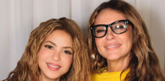 Paolla Oliveira exibe encontro especial com Shakira nos bastidores de show: ‘A loba!’