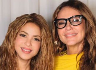 Paolla Oliveira exibe encontro especial com Shakira nos bastidores de show: ‘A loba!’
