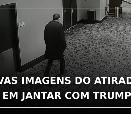 EUA divulgam novas imagens da ação de atirador que invadiu jantar de Trump em Washington, Veja Video!