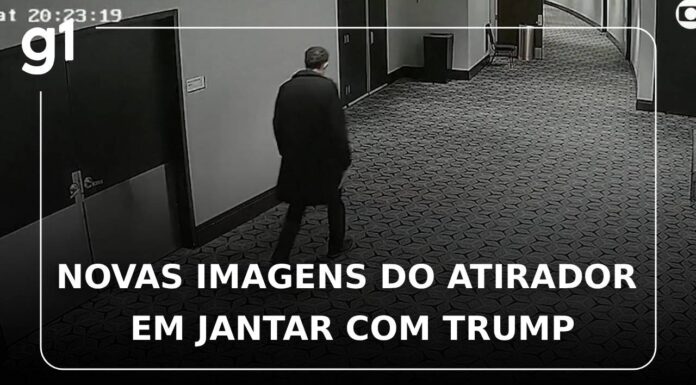 EUA divulgam novas imagens da ação de atirador que invadiu jantar de Trump em Washington, Veja Video!