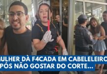 Mulher ataca cabeleireiro pelas costas após não gostar do corte de cabelo | Alvo da Notícia