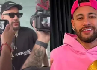 Veja Vídeo – Sósia de Neymar engana torcedores e para shopping nos EUA antes da estreia da Copa